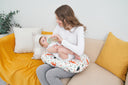 Fawn Ergonomic Nursing Pillow in Natural Cotton