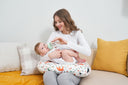 Fawn Ergonomic Nursing Pillow in Natural Cotton