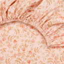 Foliage Soft Cotton Baby Fitted Sheet