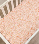 Foliage Soft Cotton Baby Fitted Sheet