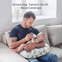 Green Leaves Oversized Nursing Support Pillow