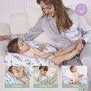 Green Leaves Oversized Nursing Support Pillow