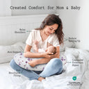 Gold Butterfly Wrap-Around Nursing Pillow