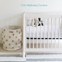Waterproof Zippered Wrap-around Crib Mattress Protector 1 Pack