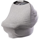 Grey Breathable Baby Car Seat Cover