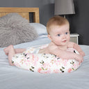 Pink Floral Supportive Microfiber Nursing Pillow