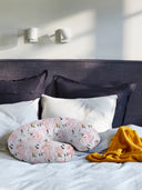 Pink Floral Supportive Microfiber Nursing Pillow