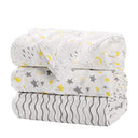 Yellow Natural Muslin Baby Swaddle Blanket