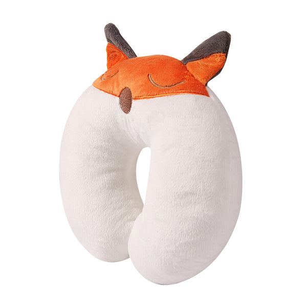 Kids Travel Pillow/ Travel Pillow/ Crochet Travel Pillow Pattern/ Neck Support  Pillow/ Crochet Fox Pillow/ Fox Travel Pillow/ Amigurumi 