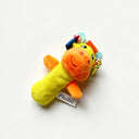 Plushii Baby Rattle Sticks, Soft Animal Hand Grip Shaker Toys, Ox