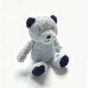 Plushii Gray and Black Panda Plush, Classic Soft Teddy Bear Toy for Toddlers & Infants