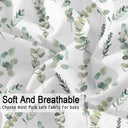 Bear and Leaves Durable Microfiber Bassinet Sheet