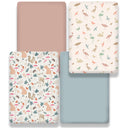 Birds and Forest Baby Portable Playpen Sheet