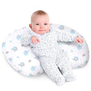Blue Elephant Extra Large Nursing Pillow