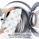 Blue Elephant Extra Large Nursing Pillow