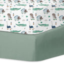 Crocdile Microfiber Crib Sheet for Baby