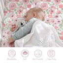 Daliah Snug Fit Crib Sheets