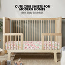 Daliah Snug Fit Crib Sheets