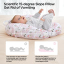 Floral Multi-functional Nursing Pillow with Arm Pillow and Waist Strap