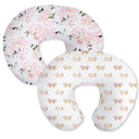 Floral and Butterfly Breathable Microfiber Nursing Pillowcase