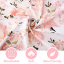 Floral and Butterfly Breathable Microfiber Nursing Pillowcase