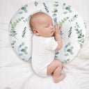 Flower and Leaves Durable Microfiber Nursing Pillow Cover
