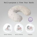 Fog Flower Breathable Muslin Cotton Nursing Pillow