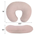 Fog Flower Breathable Muslin Nursing Pillowcase