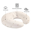 Fog Flower Breathable Muslin Nursing Pillowcase