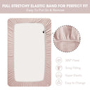 Fog Flower Pure Muslin Baby Sheet