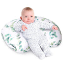 Green Leaves Oversized Nursing Support Pillow
