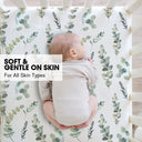 Green Leaves Ultra Soft Pack and Play Sheets