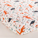 Into the Woods 100% Natural Cotton Crib Sheet