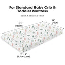 Pink Bunny Essential Muslin Crib Sheet