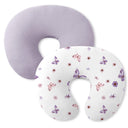 Purple Butterfly Easy On & Off Nursing Pillow Cover