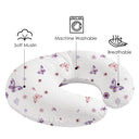 Purple Butterfly Easy On & Off Nursing Pillow Cover