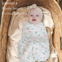 Purple Butterfly Luxury Muslin Swaddle Wrap