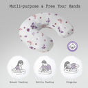 Gold Butterfly Wrap-Around Nursing Pillow
