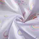 Rainbow Feeding Pillow with Microfiber Cover