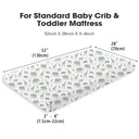Safari Signature Muslin Cotton Crib Sheet Fitted