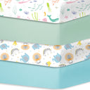 Sea World Secure Fit Microfiber Crib Fitted Sheet
