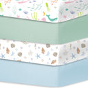 Sea World Secure Fit Microfiber Crib Fitted Sheet