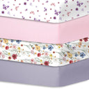 Spring Flower Secure Fit Microfiber Sheet