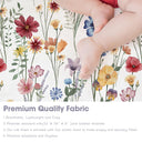 Spring Flower Secure Fit Microfiber Sheet