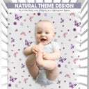 Spring Flower Secure Fit Microfiber Sheet