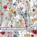Spring Flower Secure Fit Microfiber Sheet