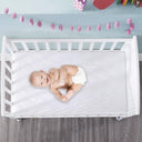 Waterproof Zippered Wrap-around Crib Mattress Protector 1 Pack