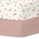 Wetland Birds Durable Microfiber Crib Sheet