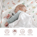 Wetland Birds Durable Microfiber Crib Sheet