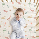 Wetland Birds Natural Comfort Muslin Crib Sheet